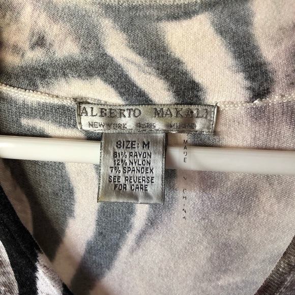 Alberto Makali animal print sweater. - Picture 4 of 4